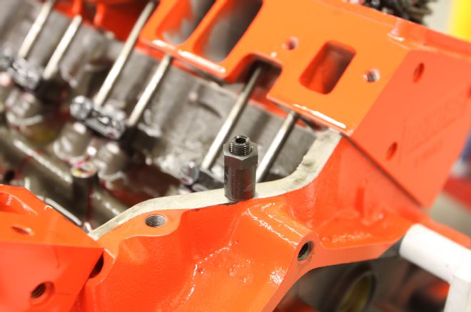 383 Chevrolet Engine Build Rocker Arm Adjusting Nuts