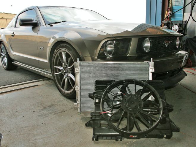 FR500S Radiator and Fan Upgrade: Race-Bred Cooling System Perfect for Daily Driven S197 Mustang