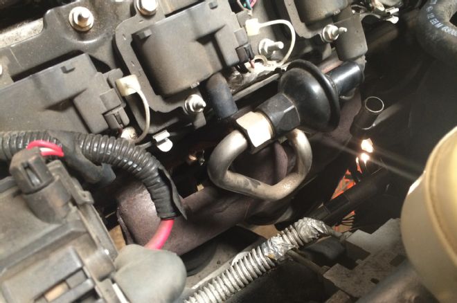 Long Tube Header Install Jba Stock C5 Manifold