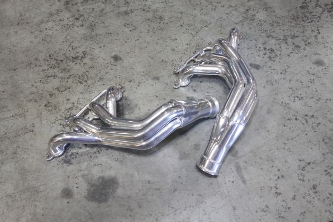 Long Tube Header Install Jba Ceramic Coated 1999 C5 Corvette