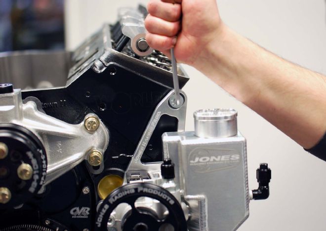 Great American Engine Build Jones Power Steering Pump