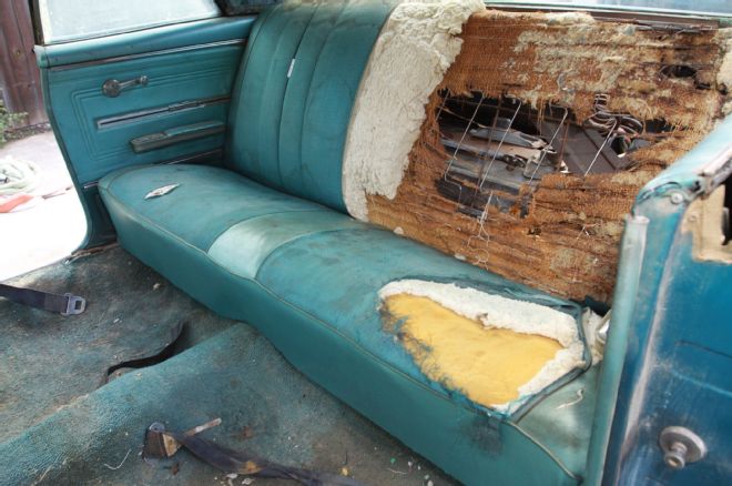 1966 Chevrolet Chevelle Restore Drive 16 Back Seat