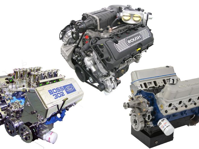 Crate Engine Packages for Any Mustang