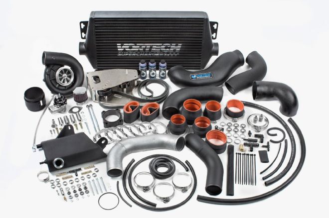 The First S550 Mustang Supercharger System From Vortech Kicks Out More Than 150 hp Extra to the Tires!