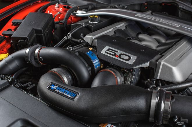 Vortech Supercharger 2015 Ford Mustang Gt Install 29 Installed