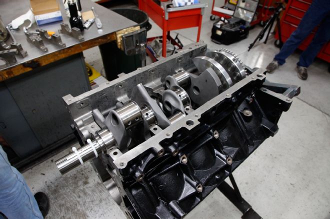 408 Ls Stroker Engine Build Crank