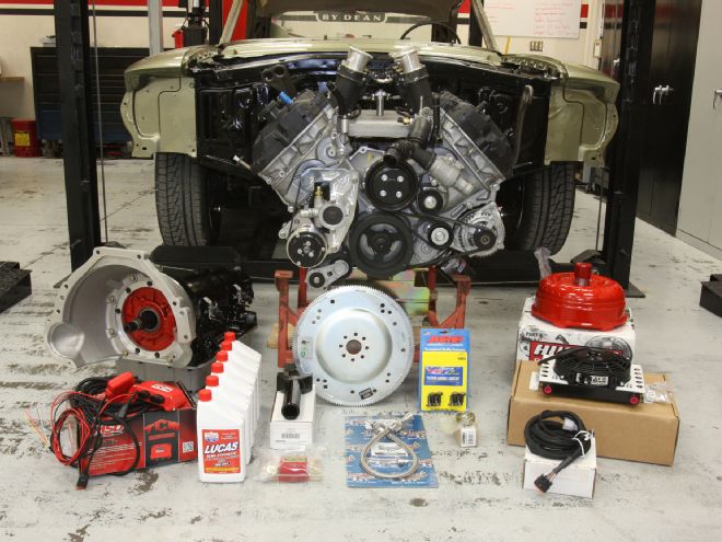 1964 Ford Galaxie gets a Coyote engine and 4L80E trans swap