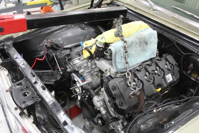 025 Ford Galaxie Coyote Engine Install