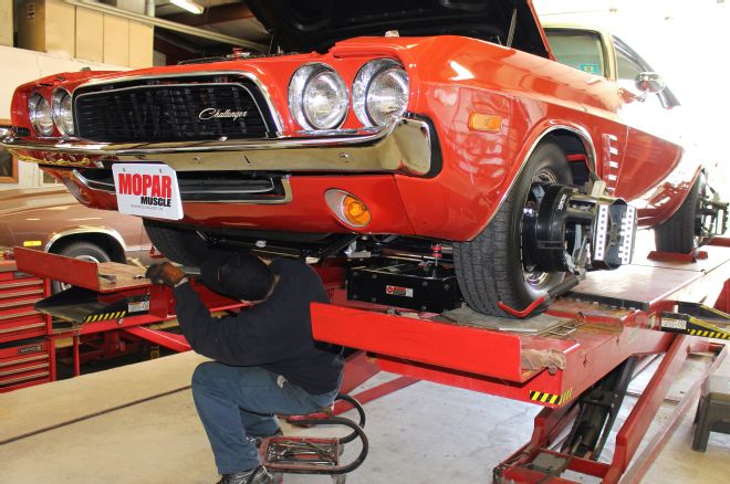 1973 Dodge Challenger Alignment