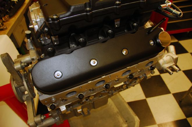 008 Edelbrock LS3 Supercharged Crate Engine Valve Covers