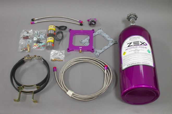 ZEX Nitrous Perimeter Plate Bottle Kit