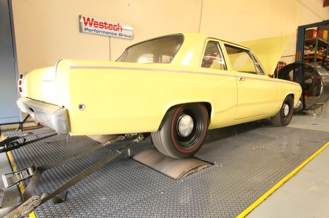 1968 Plymouth Valiant Chassis Dyno Westech Performance