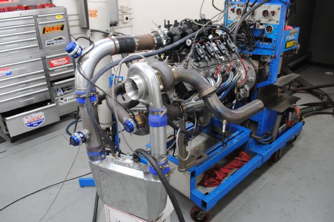 Turbocharged 4.8L LS Engine Dyno Test