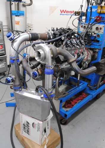 Single Turbo 4.8L LS Engine Dyno Test