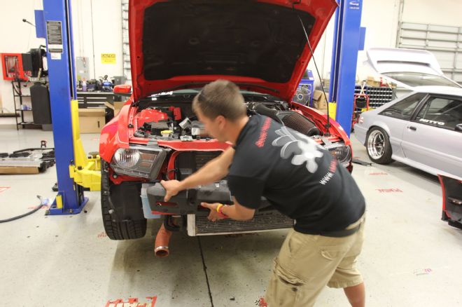 2011 Ford Mustang Vmp Supercharger Cooling Upgrade Foam