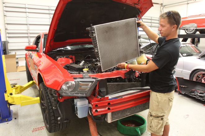 2011 Ford Mustang Vmp Supercharger Cooling Upgrade Brackets