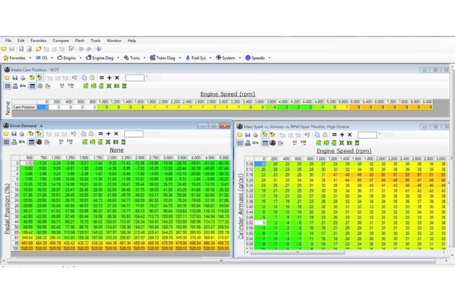 2015 Corvette Z06 Hp Tuners Screenshot