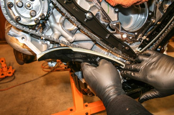 Billet Oil Pump Gear Install Remove Tensioner Arm