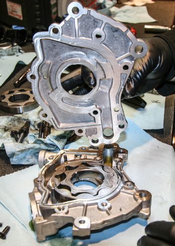 Billet Oil Pump Gear Install Separate Back Plate