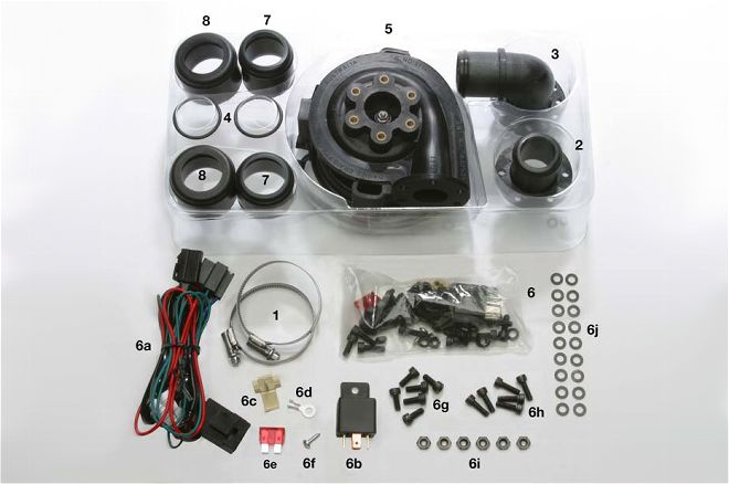 Davies Craig Electric Water Pump Kit Model Epw 80