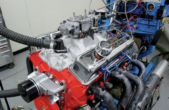 350ci Crate Engine On The Dyno