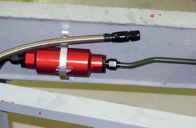 Id Hard Line Hooked Up To Aeromotive Fuel Filter