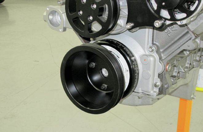 Ls Engine New Hub And Ati Damper Standardize Location Of The Lower Pulley