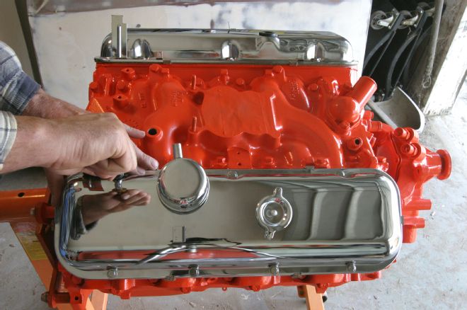 Chevrolet 396ci Big Block Trans Dapt Valvecovers