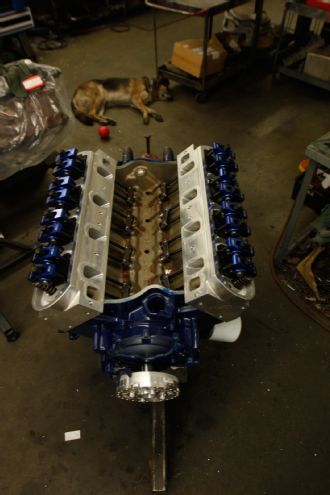 Assembled 351w Long Block