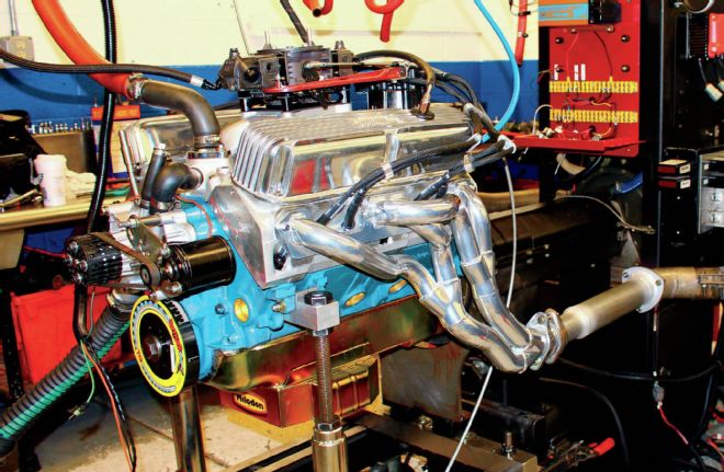 340 416 Combo Engine With Schumacher Tri Y Headers