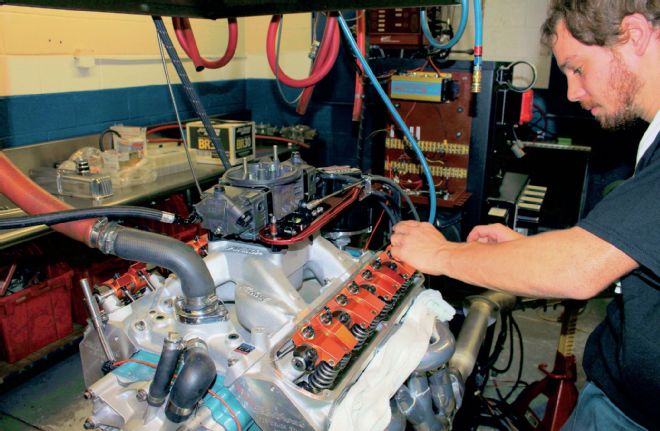 Jay Zolko Checking And Resetting 340 416 Combo Engine Hot Lash