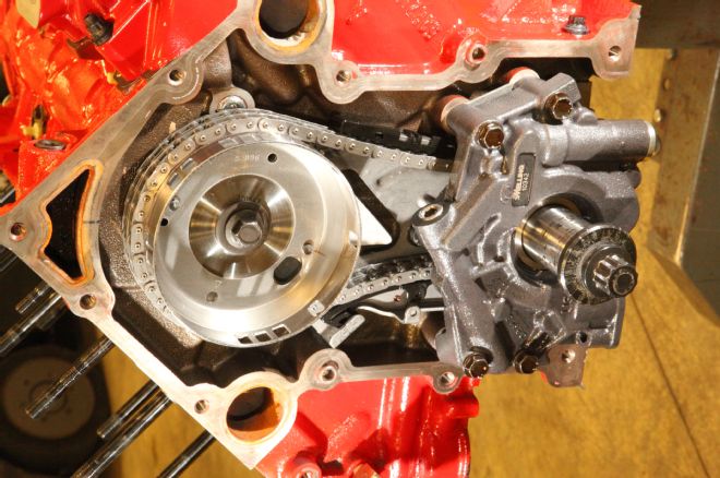 Gen Iii Hemi Engine Melling Replacement Oil Pump And Cloyes Duplex Chain Drive Spinning Lunati Hydraulic Roller Cam