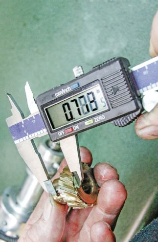 Measuring Gear Width