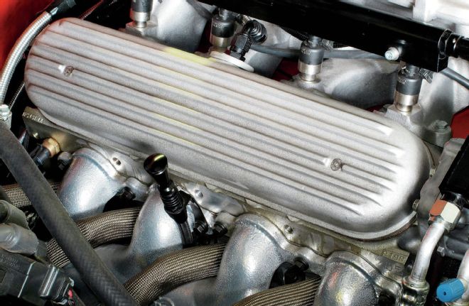 1968 Chevrolet C10 Ls Engine New Finned Aluminum Valve Cover