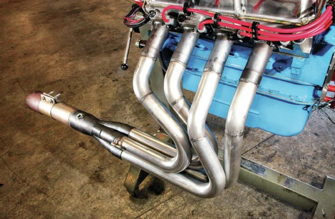 432ci Cleveland Small Block Headers