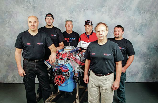 RCS Racing Engines And AMS Votech Crew