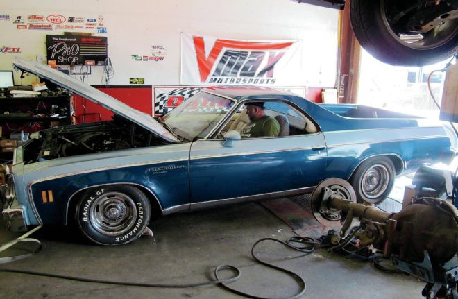 1976 Chevrolet El Camino Side View