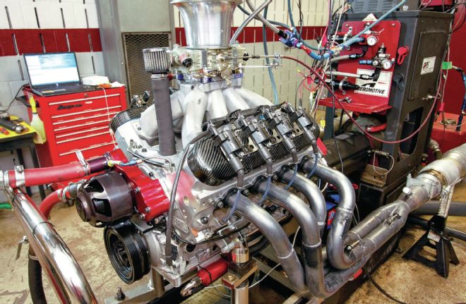 427 Chevy LS On The Dyno