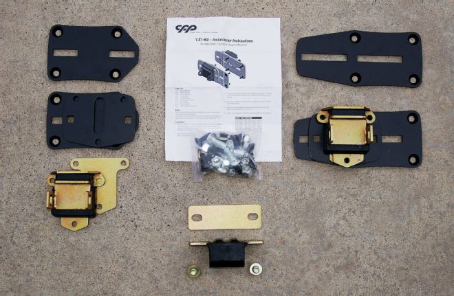 Classic Performance Products Chevy Ls Motor Mount Kit