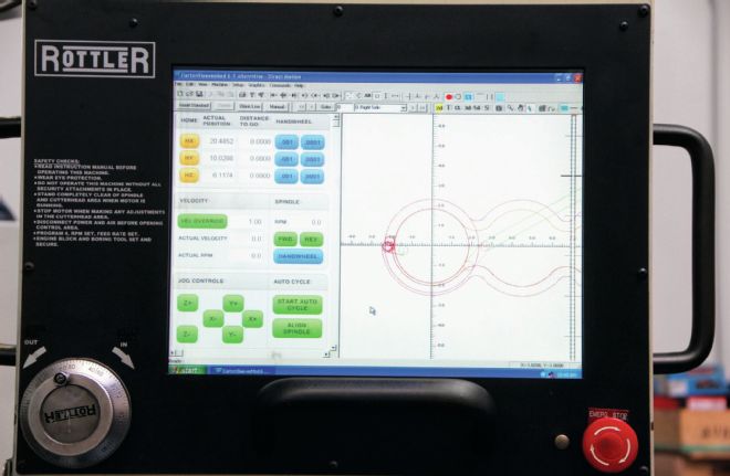 Rottler Boring Machine Results