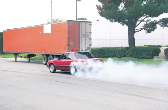 1987 Fox Mustang Burnout