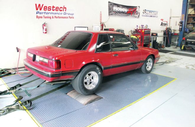 1987 Fox Mustang Clearing Quarter Panel