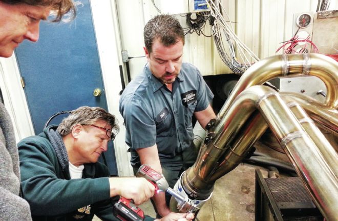 Lynn McCarty Adjusting Header Clamp 609ci Pontiac Ram Air V