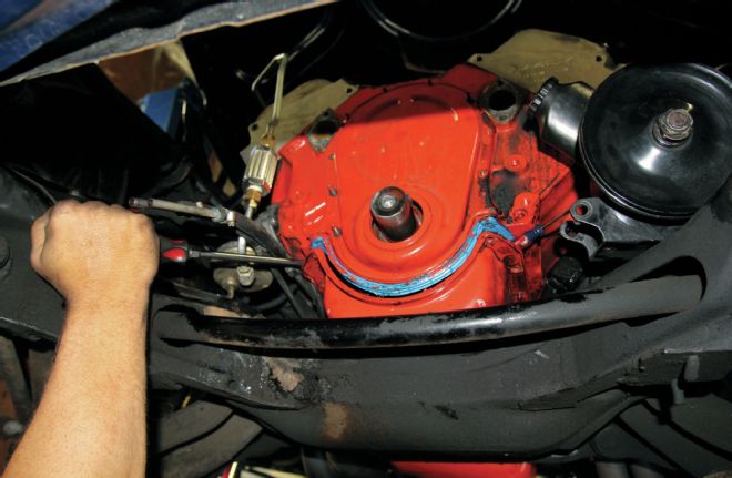 Removing Oil Pan Bolts