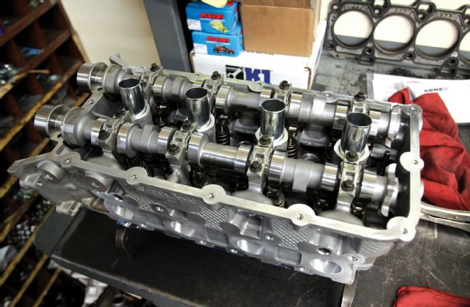 Heads Sold Assembled Without Camshafts
