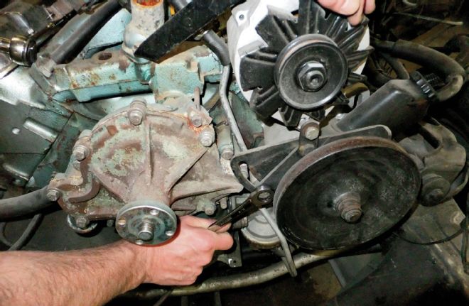 Remove Alternator And Power Steering