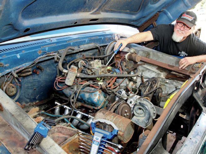 1976 Ford F 250 Engine