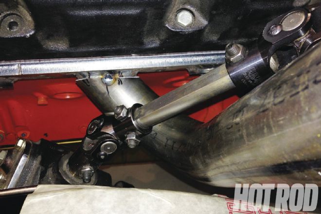 1955 Chevrolet Gasser 528ci Hemi Tube Placement