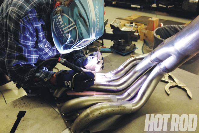 1955 Chevrolet Gasser 528ci Hemi Tube Welding