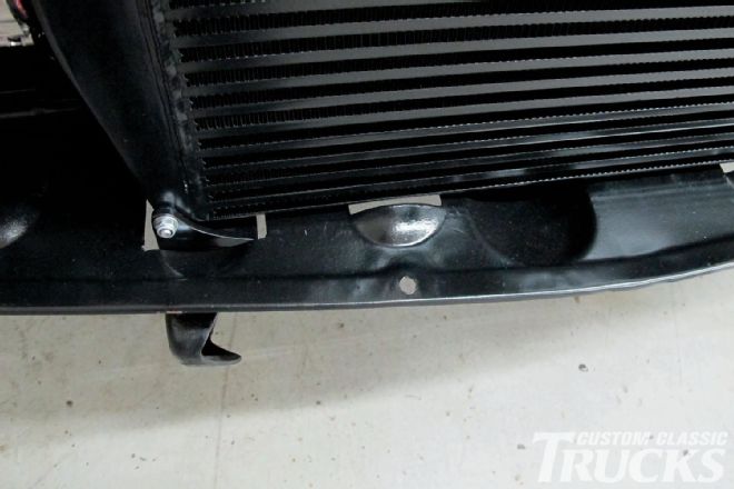 Reinstalled Painted Intercooler